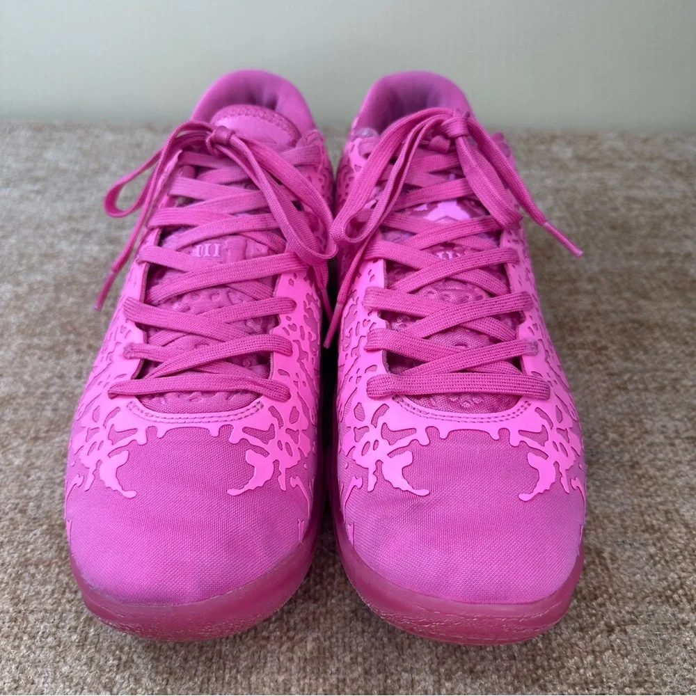 Jordan Zion 3 Pink Lotus Athletic Sneakers Unisex M-8 W-9.5